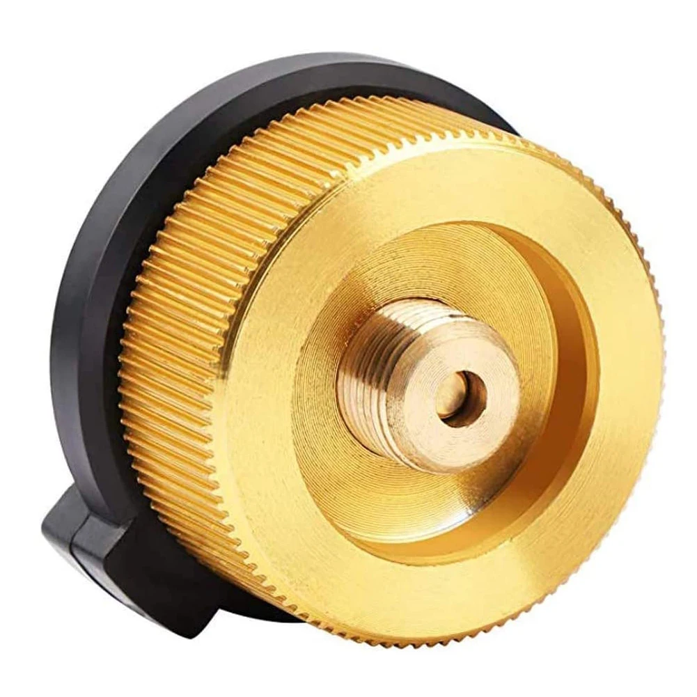 

Outdoor Camping Gas Torch Stove Adapter Stove Converter Connector Butane Canister To Screw Gas Cartridge 2PCS Gas Stove Adapter