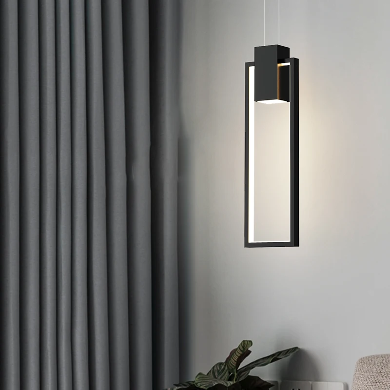 Минималистичный современный светодиодный подвесной светильник в скандинавском