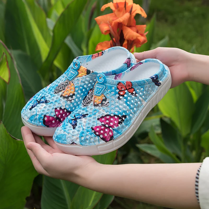 2020 летние сандалии для пляжных видов спорта женские и мужские слипоны тапочки