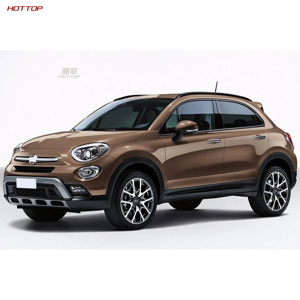 Для FIAT 500X2017 передний противотуманный светильник, авто хромированные аксессуары, передний противотуманный светильник, ободок, ABS хром, автомобильный Стайлинг