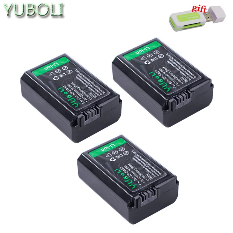 3battery Комплект из 4 предметов NP-FW50 NP FW50 FW50 Li-Ion Батарея+ ЖК-дисплей Зарядное устройство для sony A6000 NEX-7 NEX-5N NEX-F3 NEX-3D NEX-3DW NEX-3K NEX-5C Альфа 7R II - Цвет: 3battery
