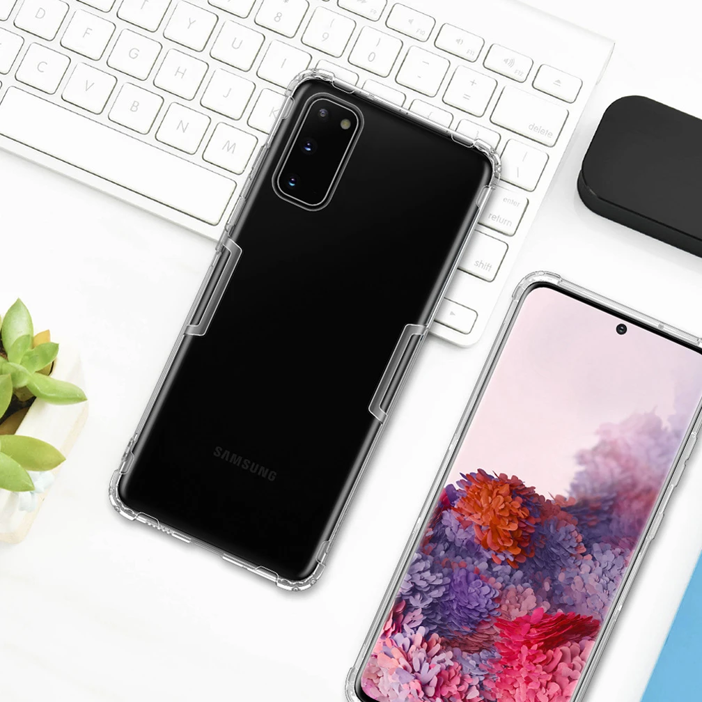 Для Samsung S20 чехол Nillkin из серии Nature прозрачный мягкий TPU для Galaxy S21 + Plus Ultra корпус 5G |