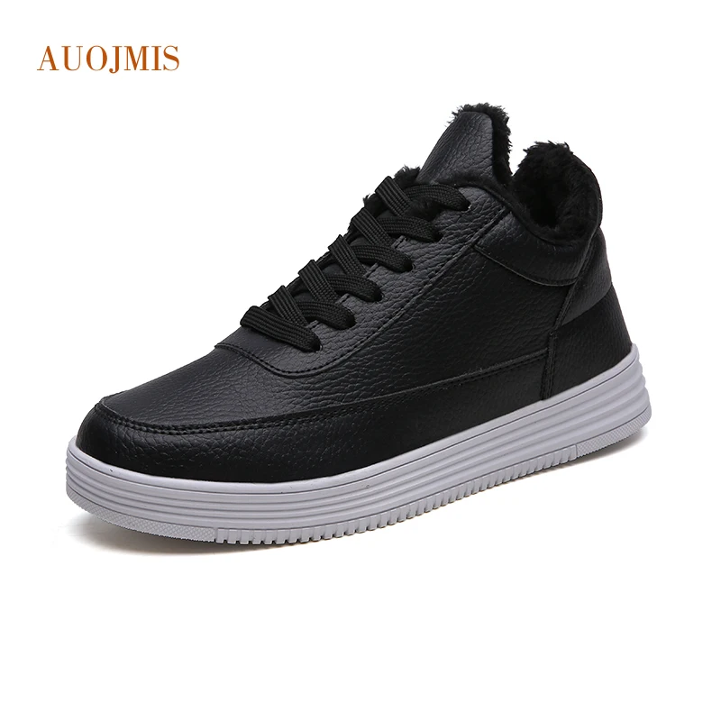 AUOJMIS/2019 г. Новая осенне-зимняя обувь для студентов высокая верхняя поверхность
