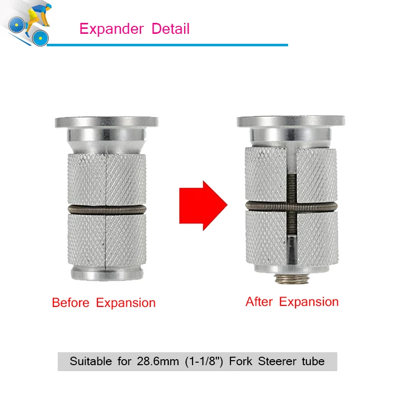28 6 мм Насадка-расширитель для гарнитуры алюминиевая Велосипедная вилка 1 1/8