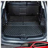 top quality special car trunk mats for mazda cx 9 2022 2016 7 6 seats durable boot carpets cargo liner luggage mat for cx9 2021