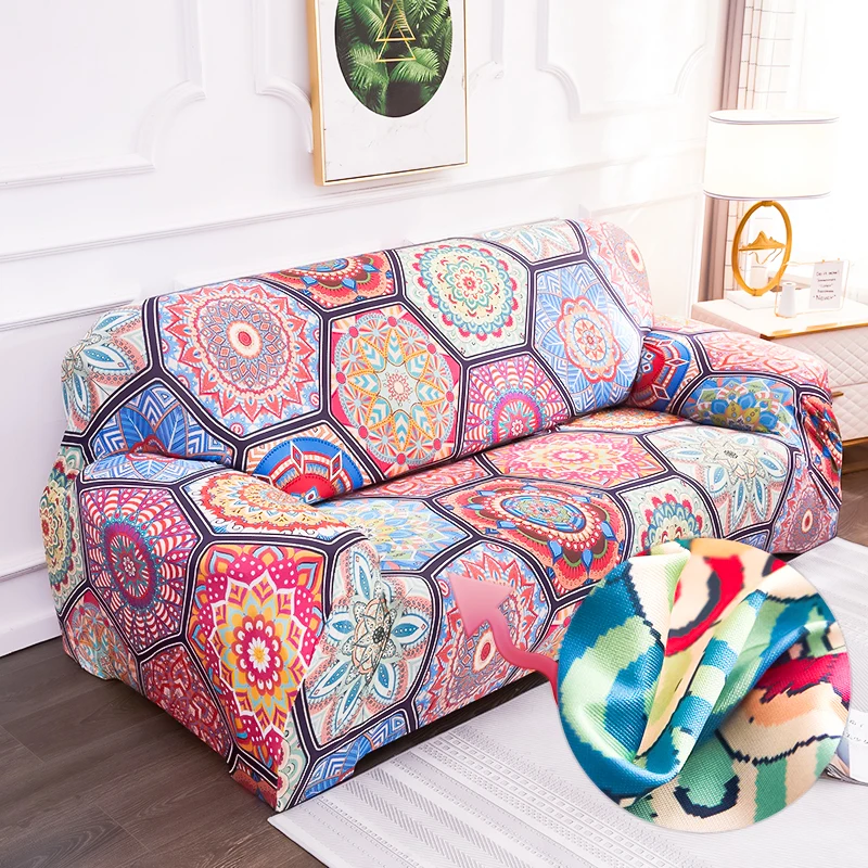 Богемный эластичный чехол для дивана Meijuner универсальный Хлопковый защитный в