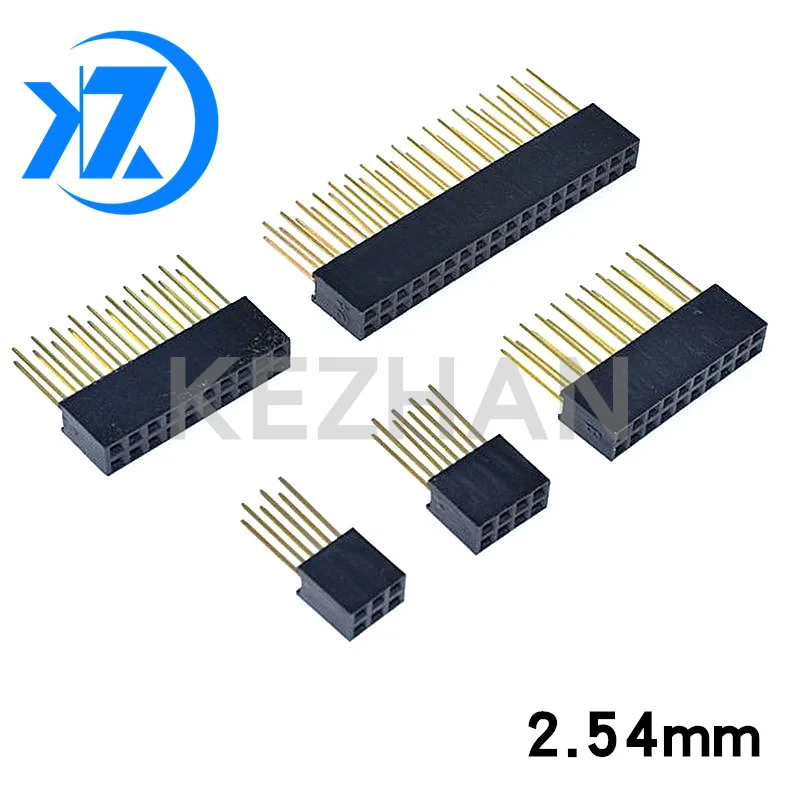 10pcs 2*3/4/6/8/10/18 Pin 2.54 mm Double row Straight FEMALE Long Legs Header For Arduino Shield | Обустройство дома