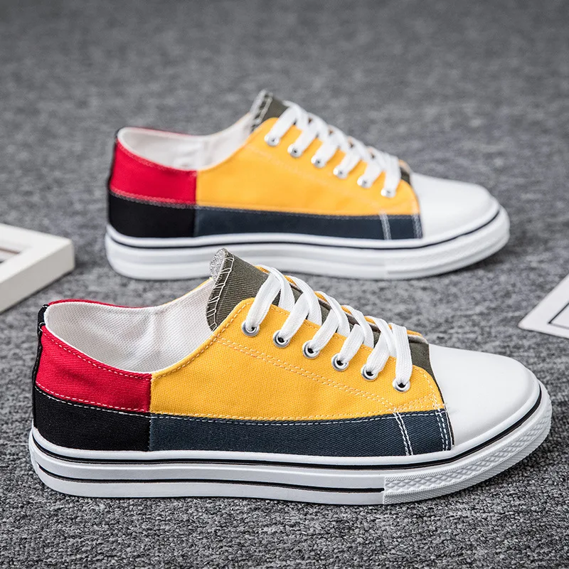 

Мужская повседневная обувь из денима, мужские кроссовки, слипоны, лоферы, Мужская парусиновая обувь, дышащая мягкая обувь на плоской подошв...