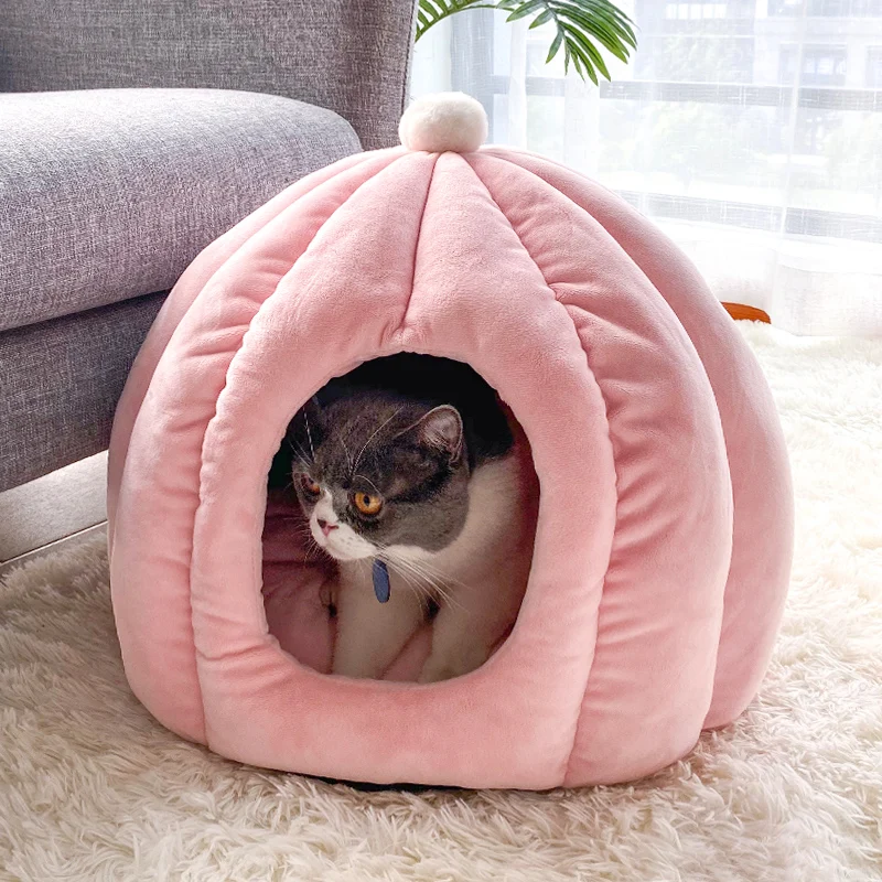 

Winter Warm closed four Seasons universal Cat Litter pet House Villa Cat Bed deep Sleep Cat House