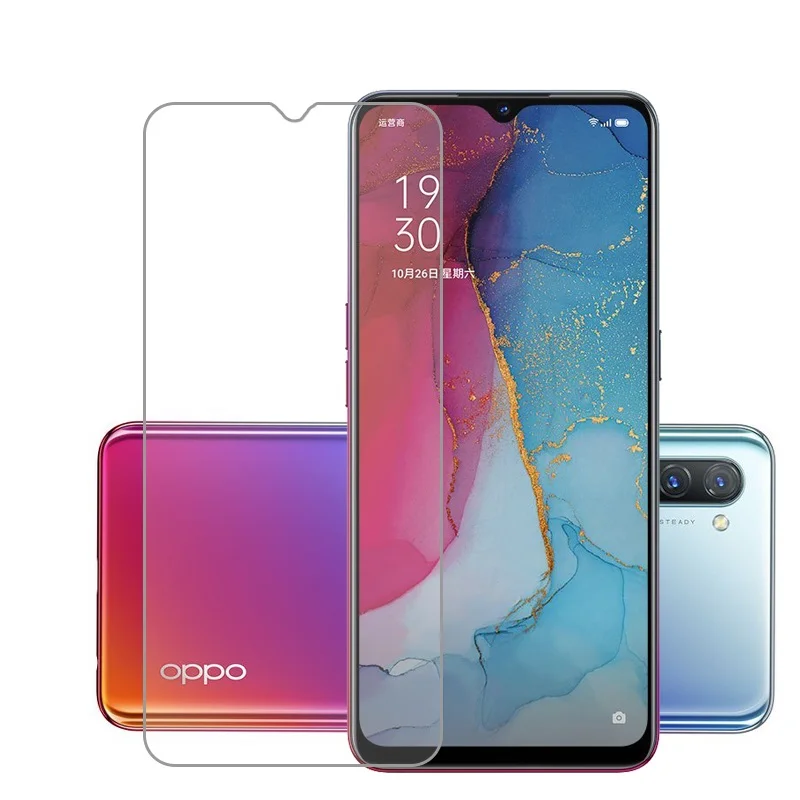 

Закаленное стекло для OPPO Reno3 3, 9H 2.5D защитная пленка, Взрывозащищенная прозрачная защитная пленка для ЖК-экрана телефона