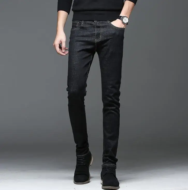 

2020 High Quality Fashion New Design Spring Men Jeans Hot Selling Long Pants Stretch For Male