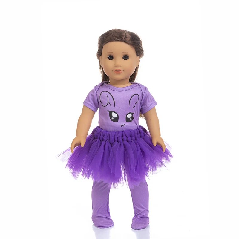 Born New Baby Fit 18 дюймов 40 см-43 см Одежда для куклы кукла мороженое зеленый розовый плечо бабочка платье аксессуары для детского подарка