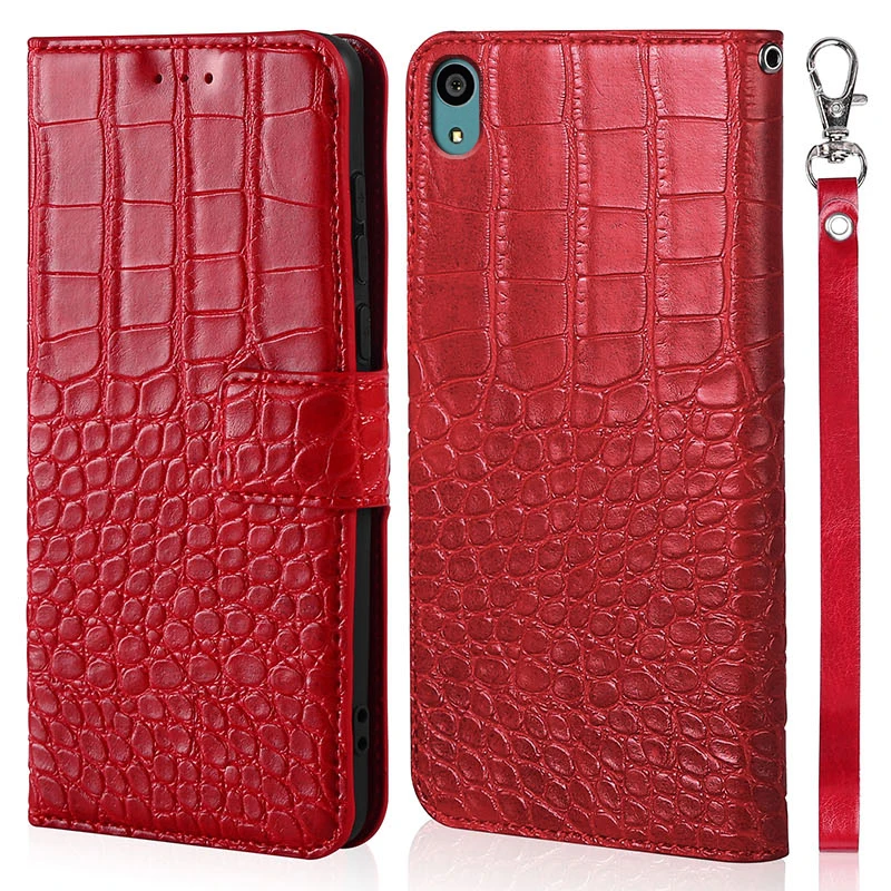 Crocodile texture Leather Flip Case for Sony Xperia Z5 E6603 E6633 E6653 E6683 magnet Wallet Card Holder Stand Book Cover | Мобильные