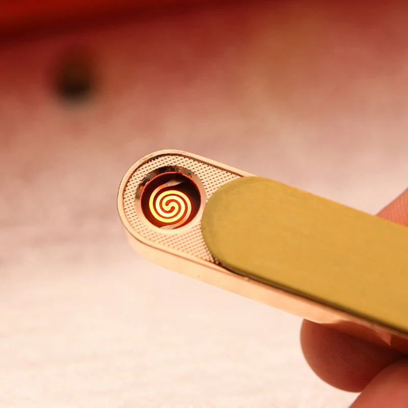 Зажигалка для сигарет сенсорный экран зажигалка компактный смарт-датчик usb