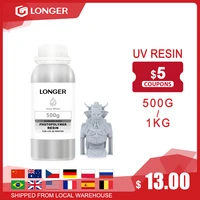 longer 405nm uv resin 500g1kg liquid photopolymer compatible printer 3d resin photosensitive uv resin for anycubic elegoo