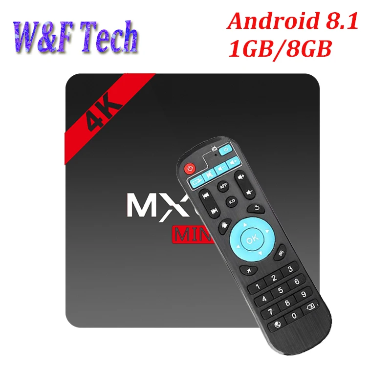 Смарт ТВ-приставка MX PRO на Android 8 1 5 шт. 2 ГБ 16 опционально четырехъядерный