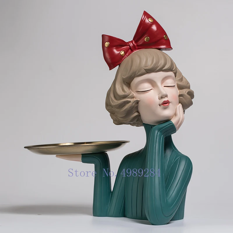 Креативная каучуковая подставка для посуды с бантом девочек настольное