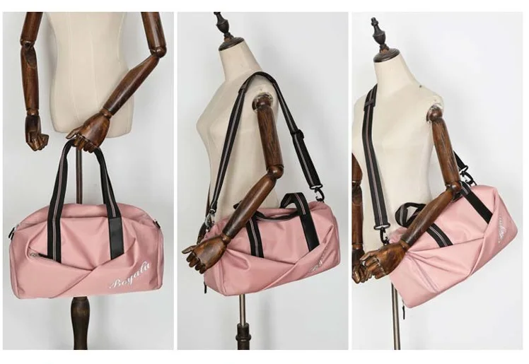 Waterproof Large Capacity Oxford Travel Bag Unisex Zipper Belt Fitness Gym Storage Handbag Shoulder Messenger Bag Duffle Luggage