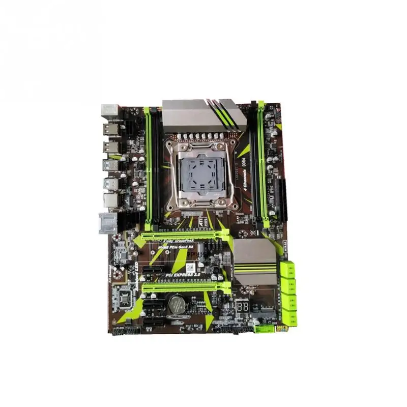 X99 Lga2011 3 Стабильная профессиональная материнская плата настольный компьютер ремонт материнская плата 4 канала Ddr4 аксессуары мощная системная плата