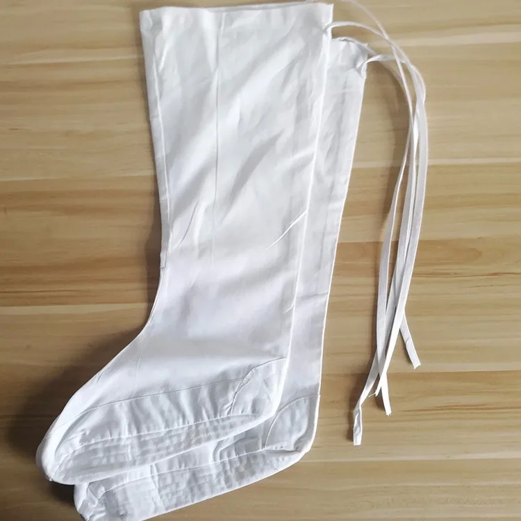 Белый хлопок Шаолинь монах кунг-фу носочки в тон боевые искусства ушу форма для