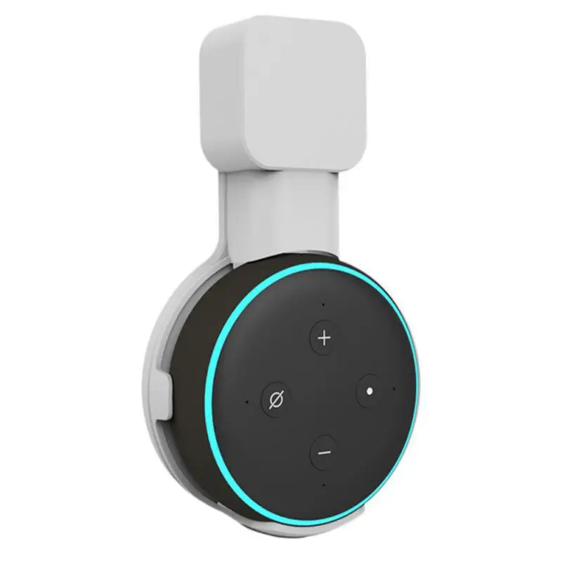 Speaker Alexa Wall Mount Holder Space Saving For Amazon Echo Dot 3rd Generation Smart Home Speakers Built-in Cable Management |