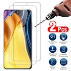 2 шт. Защитное стекло для Poco M3 Pro 5G чехол из закаленного стекла для xiaomi poco m3 pro m3pro M3pro 6,5 дюймов стеклянная крышка