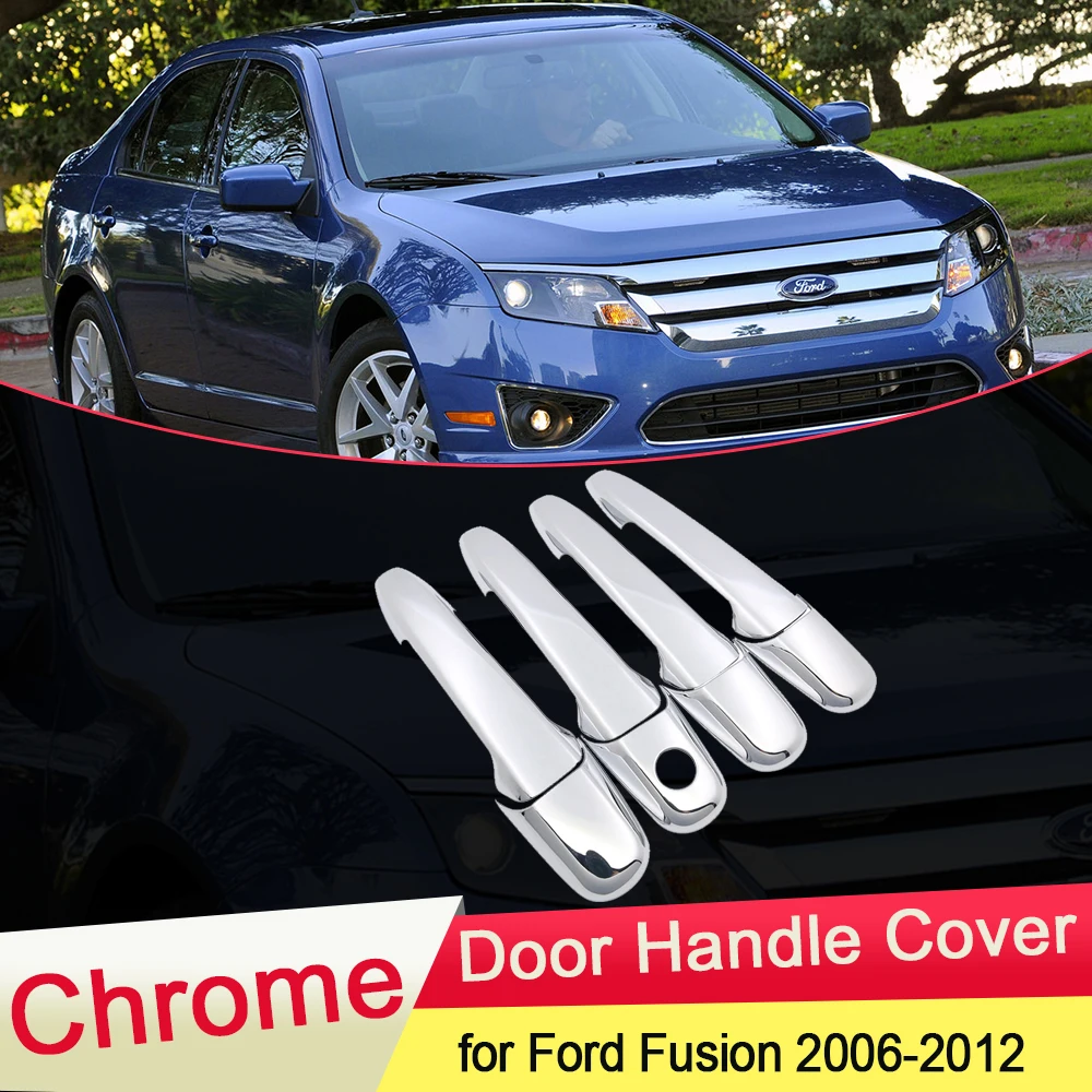 Для Ford Fusion SE Sport 2006 2007 2008 2009 2010 2011 2012 Luxuriou хромированная дверная ручка Крышка