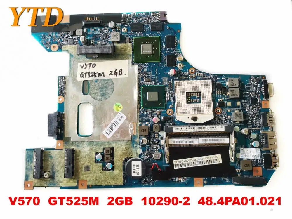 Original for Lenovo V570 laptop  motherboard V570  GT525M  2GB  10290-2  48.4PA01.021  tested good free shipping
