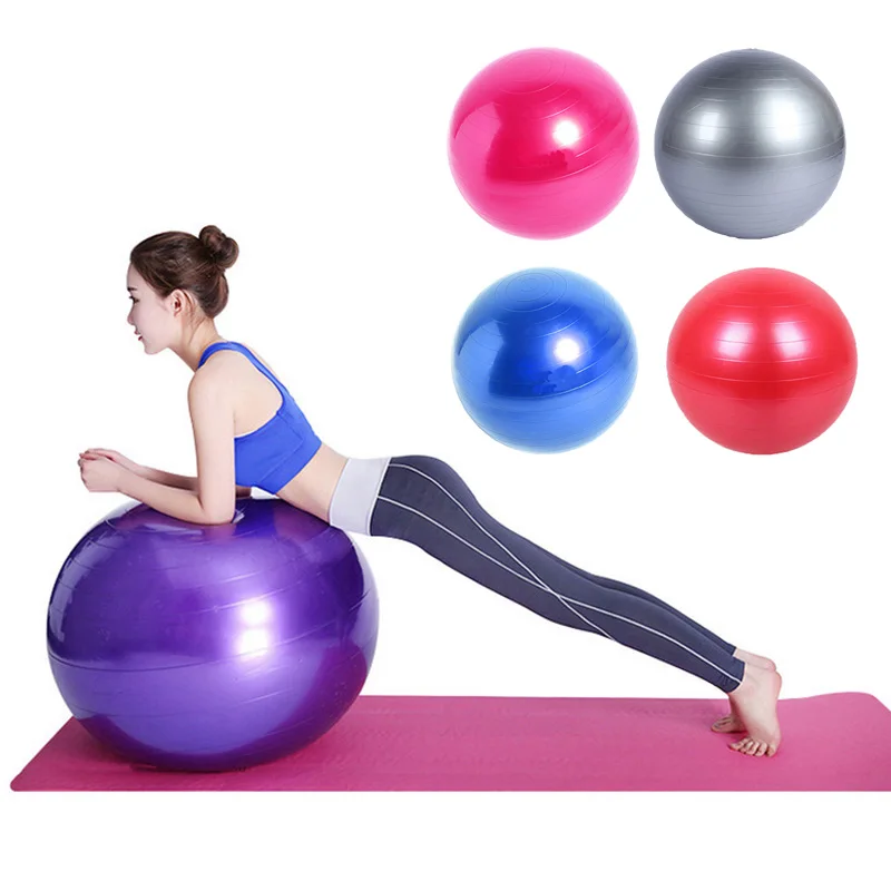 

Sports Yoga Balls Bola Pilates Fitness Gym Balance Fitball Exercise Pilates Workout Massage Ball 45cm 55cm 65cm 75cm 85cm