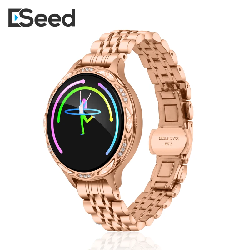 Eseed M9 женские Смарт часы IP68 водонепроницаемые 1 4 дюймов 150 мАч долгий режим