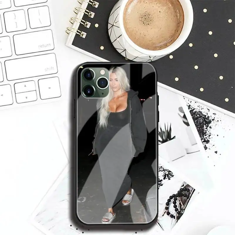 

Goddess Kardashion Phone Cases Tempered Glass For Iphone6plus 6S 7 7plus 8 X XS XSmax XR 11 12 Pro Max 12mini