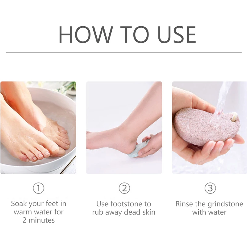 Педикюр/Уход за ногами пемза камень педикюр инструмент для удаления омертвевшей