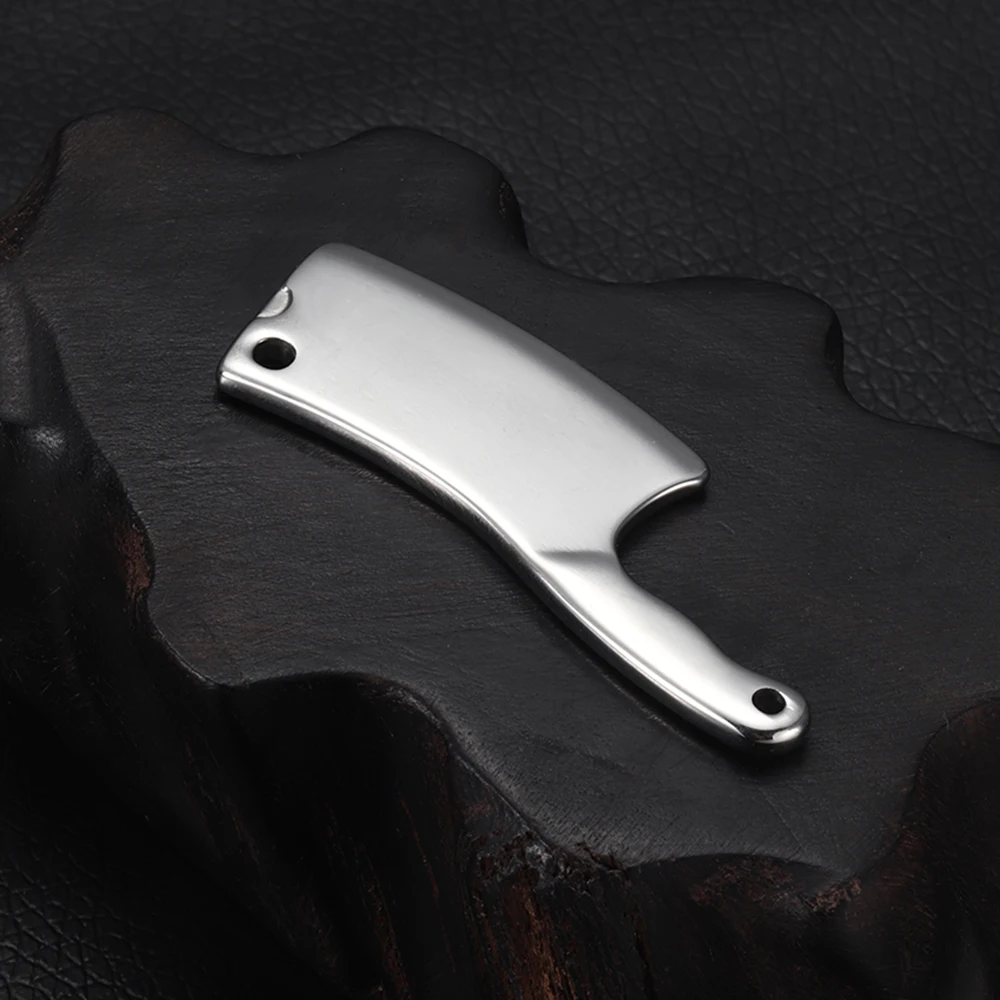 Кулон из нержавеющей стали Кухонное Ювелирное Украшение Нож зеркальная отделка