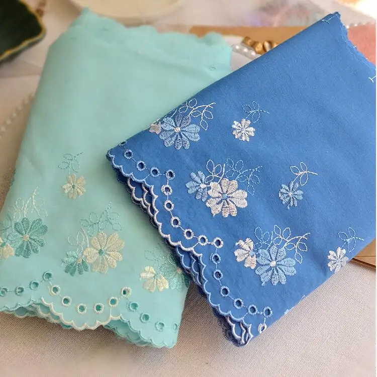 1 метр воды розовый хлопок полиэстер кружевной отделкой DIY Материал 22 см отделка