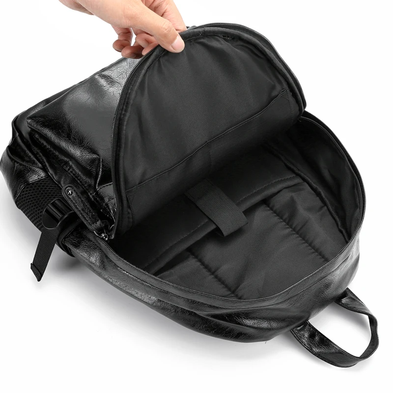 Сумки для колледжа мальчиков мужской рюкзак mochila deportiva hombre большой кожаный mannen