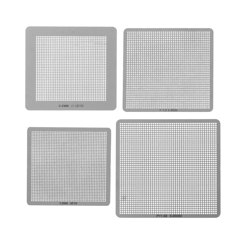 27 шт. BGA трафареты универсальные прямые с подогревом для SMT SMD Chip Rpair|Трафареты| |