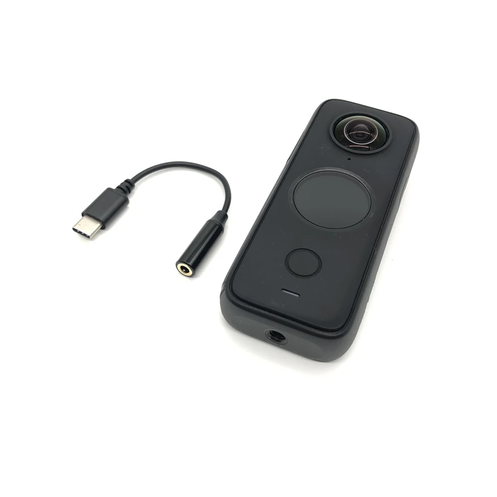 Адаптер микрофона Insta360 one x2 Официальный аудио адаптер ручные аксессуары для