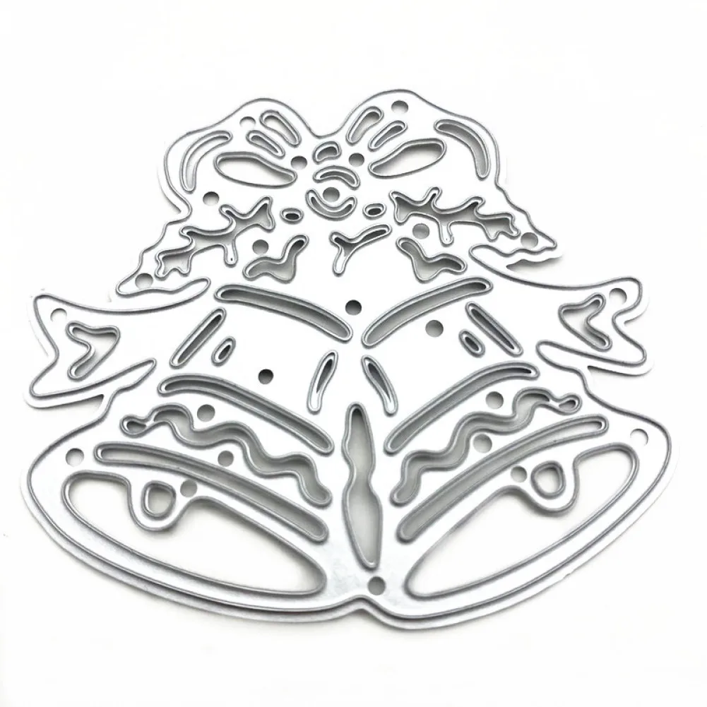 Рождественская рамка с колокольчиком металлические Вырубные штампы для