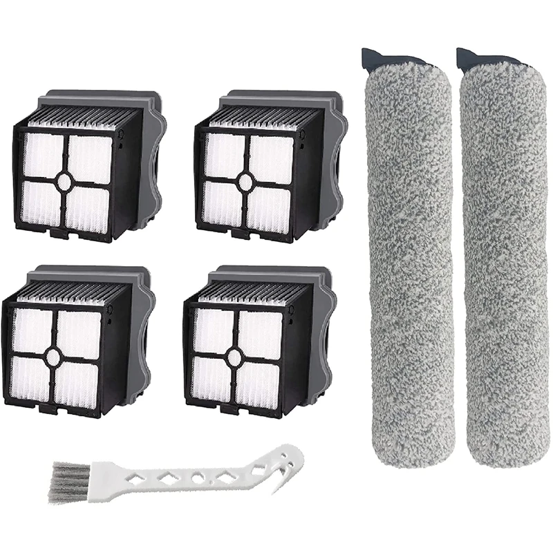 

Replacement Brush Roller and Vacuum Filter Compatible for Tineco IFloor 3/IFloor One S3 Cordless Wet Dry Vacuum Cleaner