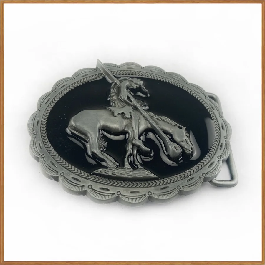 Пряжка-ремень BuckleClub мужская из цинкового сплава в стиле ретро ширина 4 см |