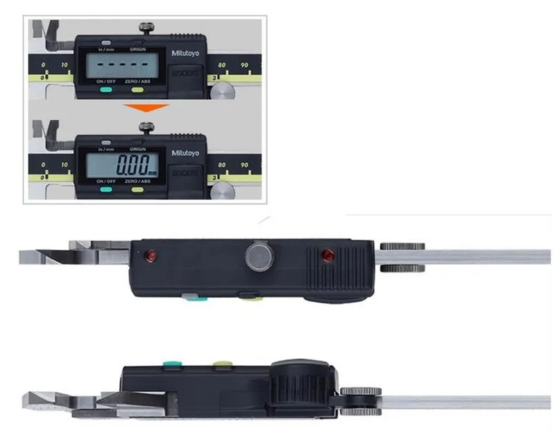Mitutoyo штангенциркуль цифровой штангенциркуль 0-150 0-200 мм lcd 500 196 20 электронный измерительный из нержавеющей стали