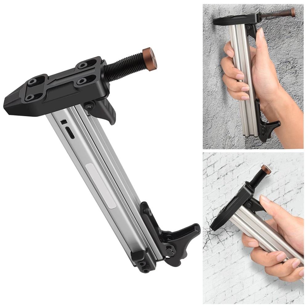 

Manual Pin Nailer Semi Automatic Cement Wall Nailing Stapler Home Decor Tool ST18 Power Tool Accessories Machine For Woodworking