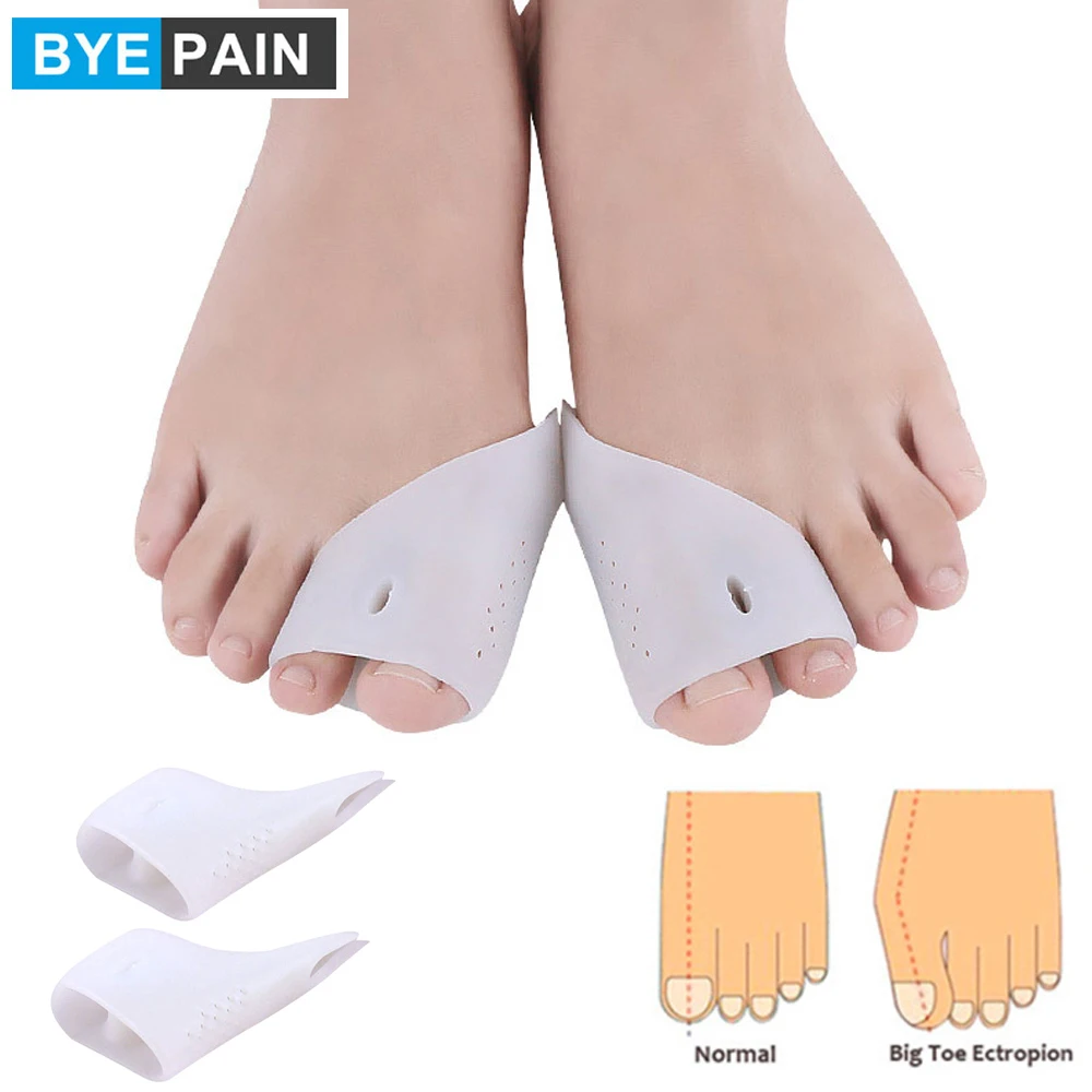 

BYEPAIN Bunion Corrector Hammer Toe Cushion & Toe Separators Treat Pain in Hallux Valgus, Tailors Bunion Big Toe Joint Gel Pads