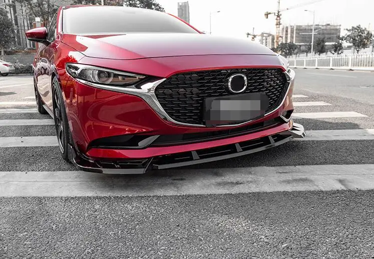 Задний спойлер для Mazda 3 Axela 2020-2021 3dgs ABS задний бампер диффузор | Автомобили и