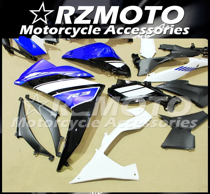 Новый комплект обтекателей для мотоциклов из АБС-пластика YAMAHA YZF R25 R3 2015-2019 лет
