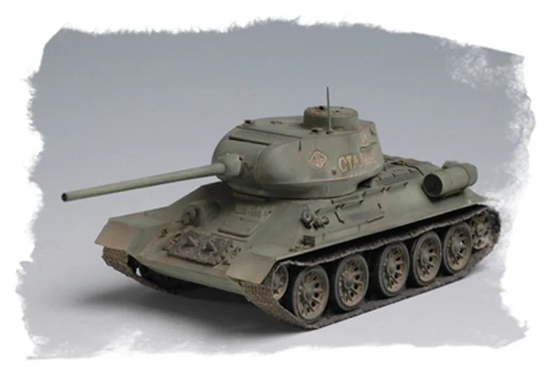Trumpeter 1/48 Soviet T-34/85 Tank Plastic Assemble Model Toy | Игрушки и хобби