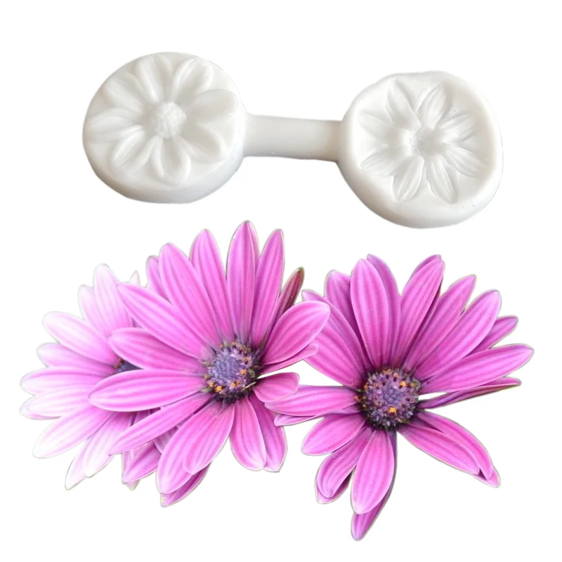 Маргаритки формы и Veiner силиконовые формы инструменты для украшения тортов из мастики шоколад мастика, кухонные гаджеты M468