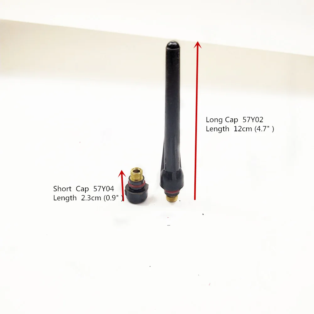 Аргон TIG сварочный фонарь расходные материалы 4 шт. электрода цанговые тела