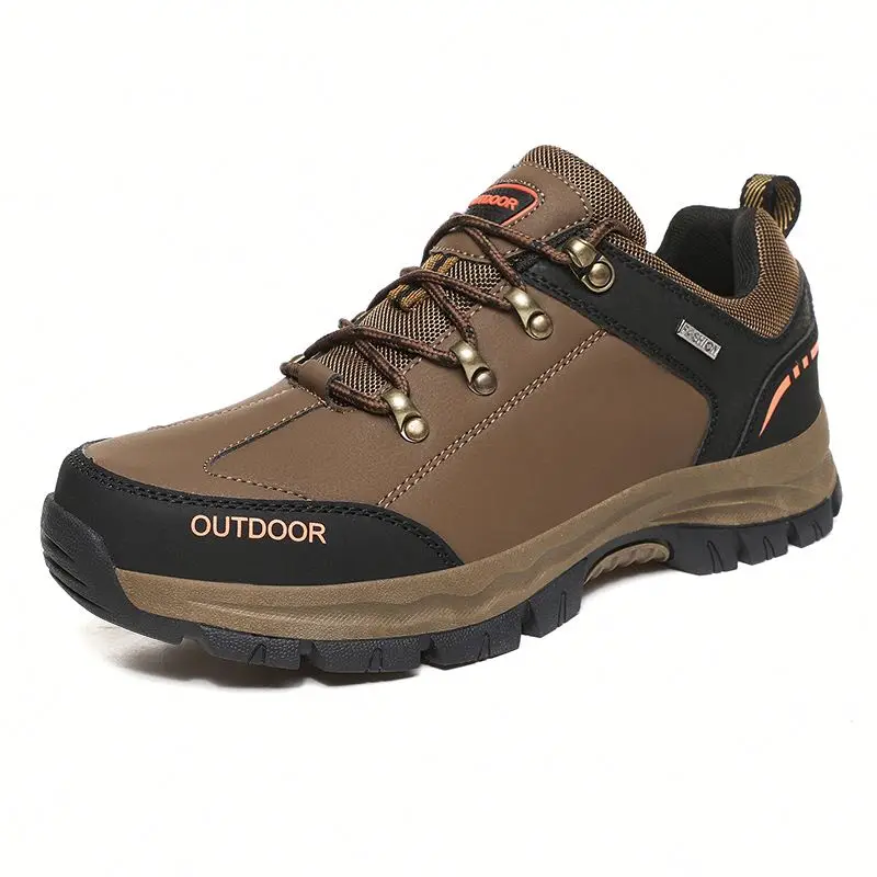 

2021 Autumn And Winter New Men's Outdoor Hiking Shoes Non-slip, Waterproof And Wear-resistant Hiking Shoes Casual Sports Shoes