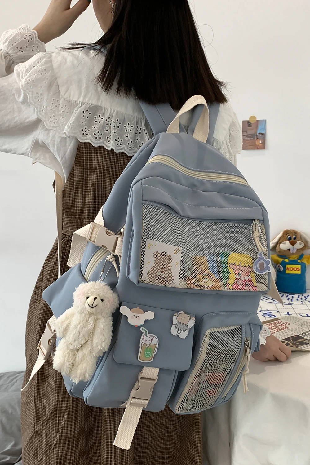 Kawaii Harajuku Style College Backpack